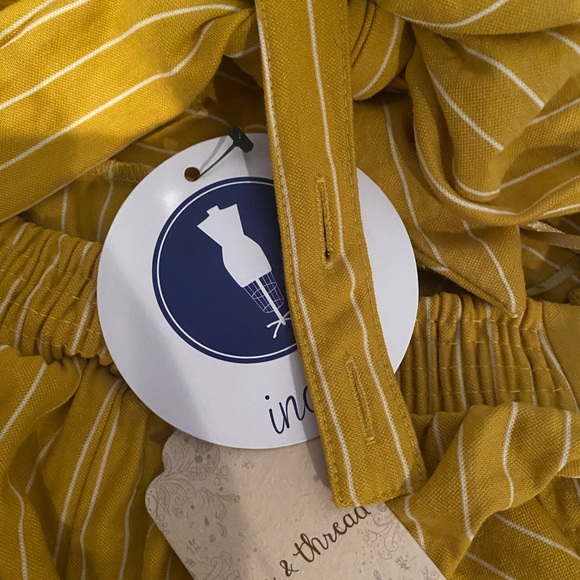 NWT jumper bow tie in back white stripes - Picture 10 of 10